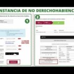 carta de no derechohabiente del issste