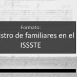 como dar de alta a un familiar en el ISSSTE