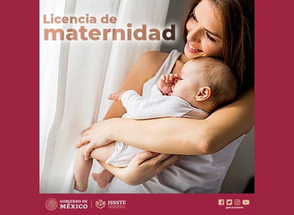 licencia de maternidad issste