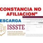 no afiliación issste