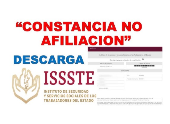 no afiliación issste