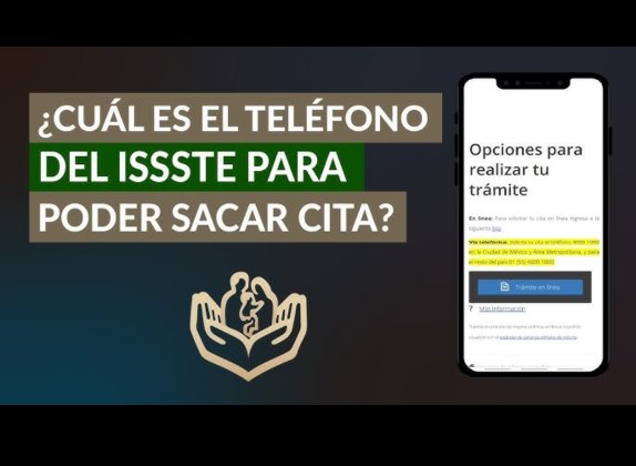 número para sacar cita en el issste