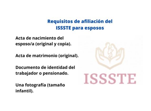 requisitos para dar de alta en el issste a hijos